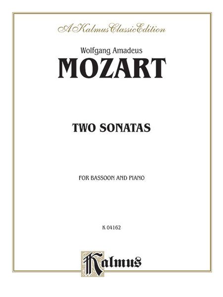 Two Sonatas : For Bassoon and Piano.
