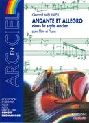 Andante Et Allegro Dans le Style Ancien : For Flute and Piano.