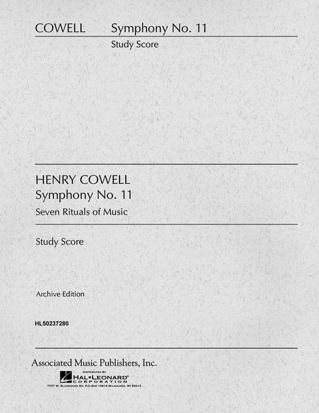 Symphony No. 11 (7 Rituals Of Music).
