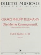 Kleine Kammermusik : 6 Partiten Für Altblockflöte und Basso Continuo - Heft I : Partiten 1-3.