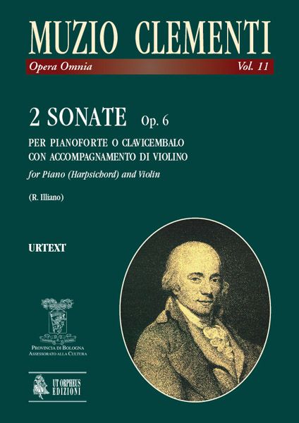 2 Sonatas, Op. 6 : For Piano (Harpsichord) and Violin / edited by Roberto Illiano.