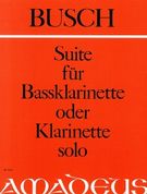 Suite, Op. 37a : For Bass Clarinet Or Clarinet Solo (1926).