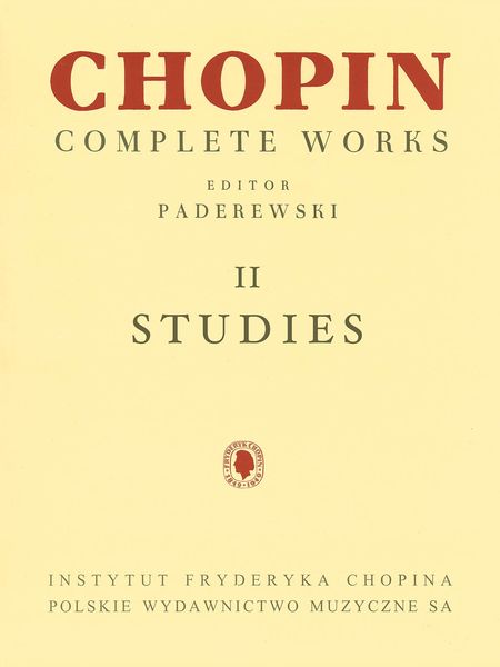 Etudes (Studies) : For Piano / edited by Paderewski.