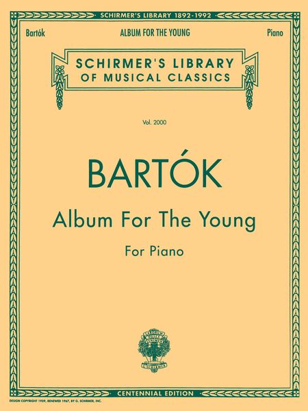 Album For The Young : For Piano.