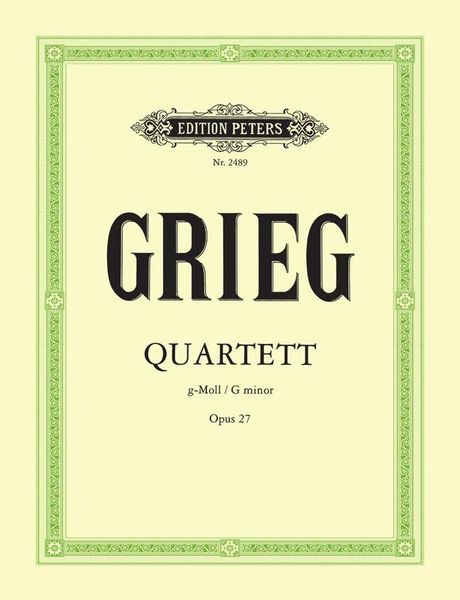 String Quartet, Op. 27.