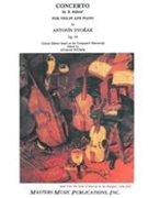 Concerto In A Minor, Op. 53 : Critical Edition For Violin and Piano.