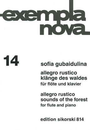 Allegro Rustico (1963/93); Sounds Of The Forest (1978) : For Flute and Piano.