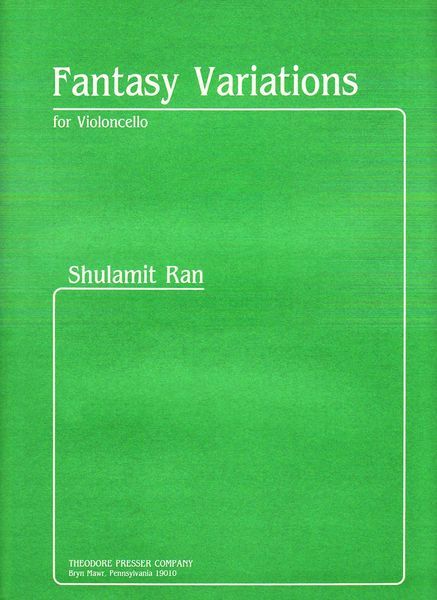 Fantasy Variations : For Violoncello.