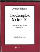 Complete Motets, 16 : Cantiones Sacrae Sex Vocum / edited by David Crook.