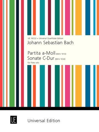 Partita In A Minor, Bmv 1013 & Sonata In C Major : For Solo Flute.
