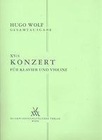 Konzert Op. 6 (1875) : Fur Klavier und Violine.