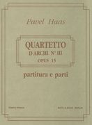String Quartet No. 3, Op. 15 (1937-38).