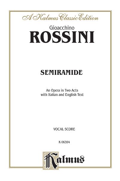 Semiramide (Italian/English).