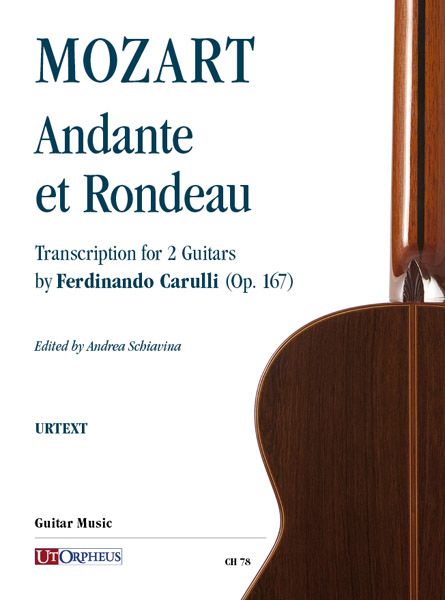 Andante Et Rondeau : For 2 Guitars / transcribed by Ferdinando Carulli (Op. 167).