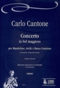 Concerto In Sol Maggiore : Per Mandolino, Archi E Basso Continuo - Piano reduction.
