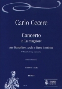 Concerto In la Maggiore : Per Mandolino, Archi E Basso Continuo.