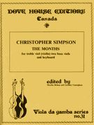 Months : For Treble Viol (Violin), Two Bass Viols & Keyboard / Ed. by Martha Bishop.