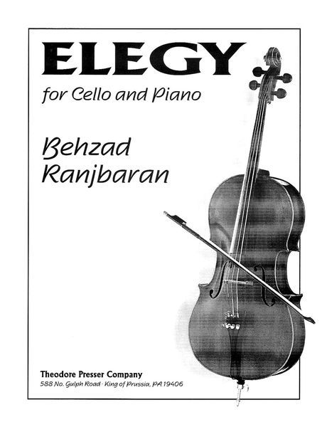 Elegy : For Cello and Piano.