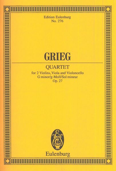 String Quartet, Op. 27.