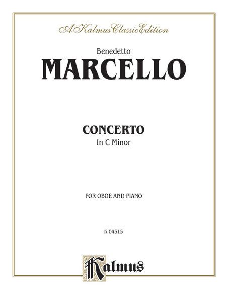 Concerto In C Minor : For Oboe and Piano.