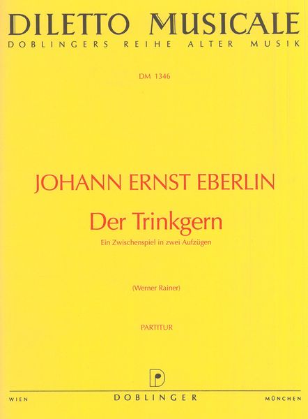 Trinkgern : Ein Zwischenspiel In Zwei Aufzügen / edited by Werner Rainer.