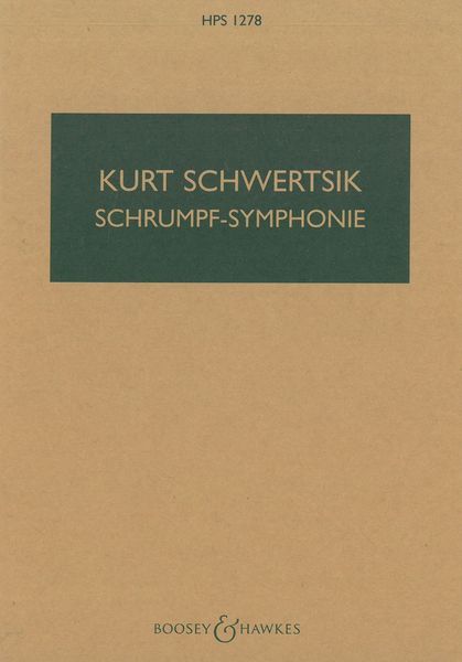 Schrumpf-Symphonie (Shrunken Symphony) Op. 80 : For Chamber Orchestra.