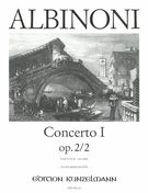 Concerto I, Op. 2/2 F-Dur : Für Violine und Streichorchester.