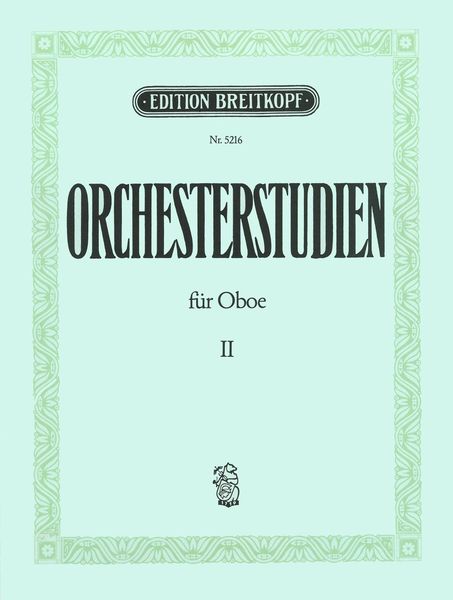 Orchesterstudien, Vol. 2 : Für Oboe.