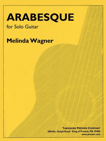 Arabesque : For Solo Guitar (1999).