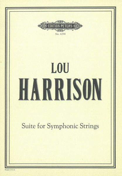 Suite : For Symphonic Strings.