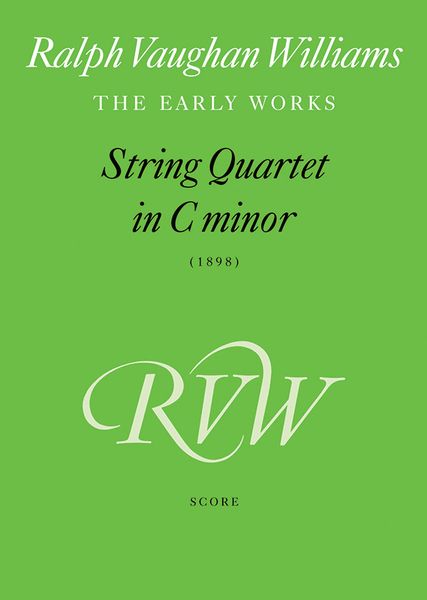 String Quartet In C Minor (1898).