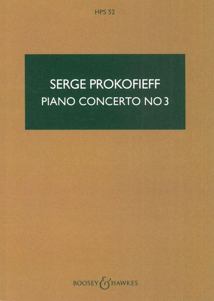 Concerto No. 3 In C Major, Op. 26 : For Piano and Orchestra.