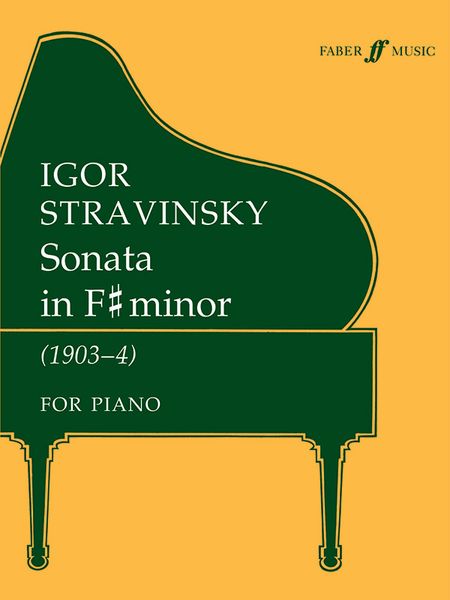 Sonata In F Sharp Minor : For Piano (1903-1904) / Dedicated To Nicholas Richter.
