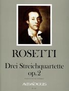 Drei Streichquartette, Op. 2.
