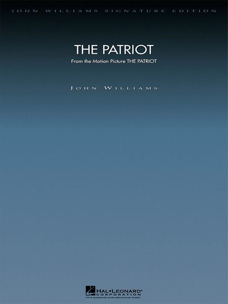 Patriot : For Orchestra / Deluxe Score.