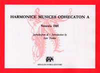 Harmonice Musices Odhecaton A, Venezia 1501.