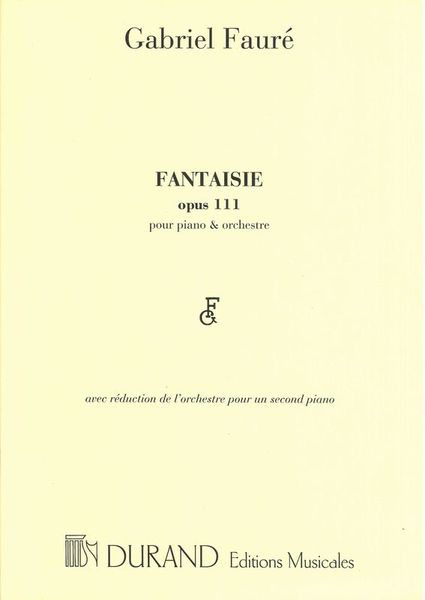 Fantaisie, Op. 111 : For Two Pianos, Four Hands.