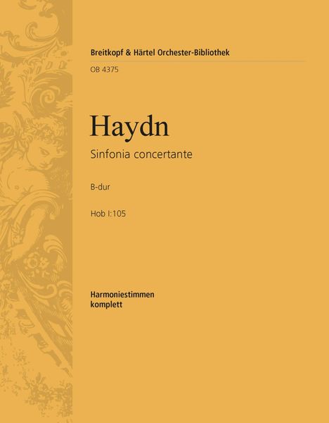 Sinfonia Concertante In B Flat Major Op. 84 Hob. I:105 - Wind Parts.