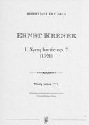 I. Symphonie Op. 7 (1921).