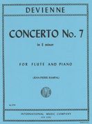 Concerto No. 7 In E Minor : For Flute and Piano / edited by Rampal.