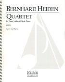 Quartet : For Piano, Violin, Cello and Horn (1985).