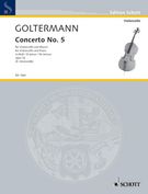 Concerto No. 5 D-Moll / D Minor, Op. 76 / Neuausgabe Für Violoncello und Piano von Rudolf Hindemith.