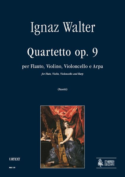 Quartetto, Op. 9 : Per Flauto, Violino, Violoncello E Arpa / A Cura Di Anna Pasetti.