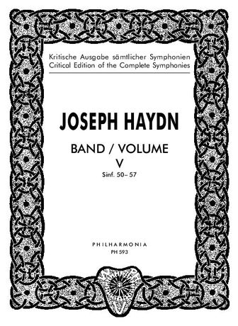 Complete Symphonies, Vol. 5 : Nos. 50-57.