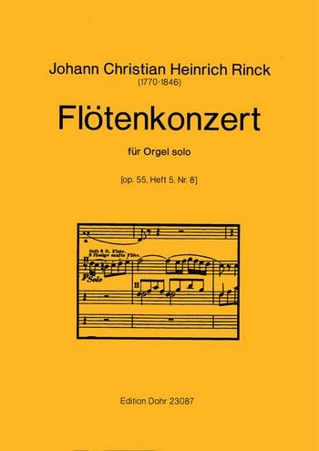 Flötenkonzert : Für Orgel Solo, Op. 55, Heft 5, Nr. 8.