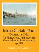 Quintett In C-Dur : Für Flöte, Oboe, Violine, Viola, Violoncello und Basso Continuo, Op. 11/1.