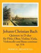 Quintett In D-Dur : Für Flöte, Oboe, Violine, Viola, Violoncello und Basso Continuo, Op. 11/6.