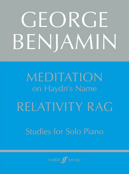 Meditation and Relativity Rag : For Piano.