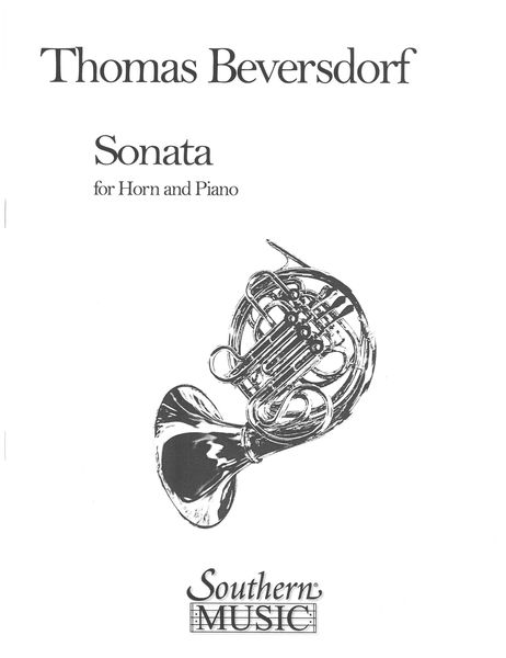 Sonata : For French Horn and Piano.