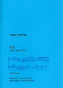 Duo : For Violin and Cello (2000).